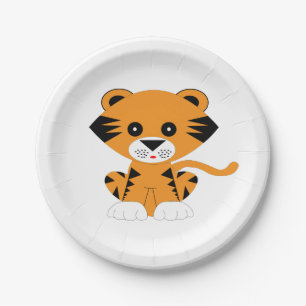 Year of the Tiger 2022 Paper Plates