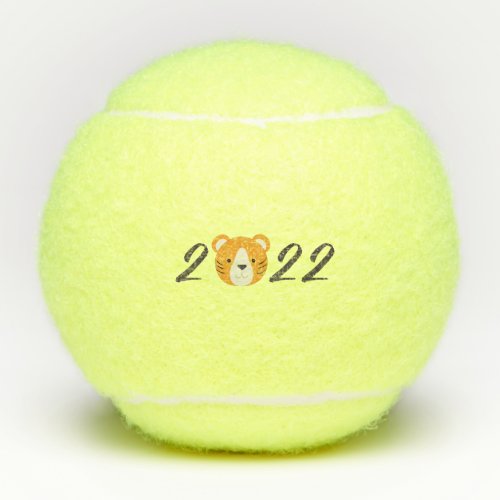 Year of the Tiger 2022  Tennis Balls