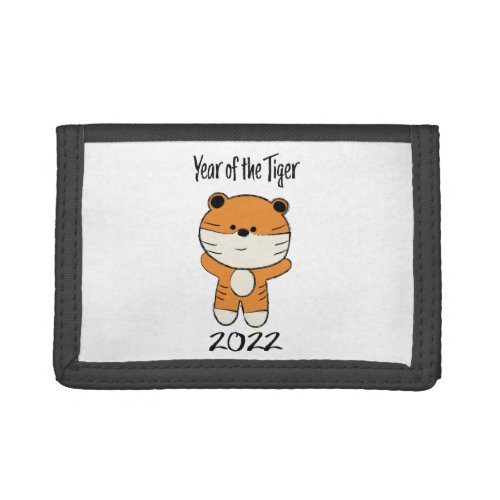 Year of the Tiger 2022 Trifold Wallet
