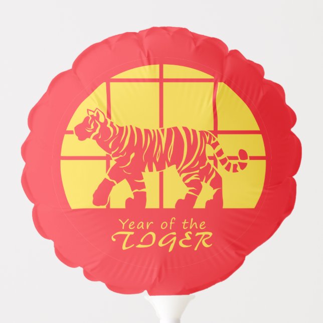 Year of the Tiger  Balloon (Front)