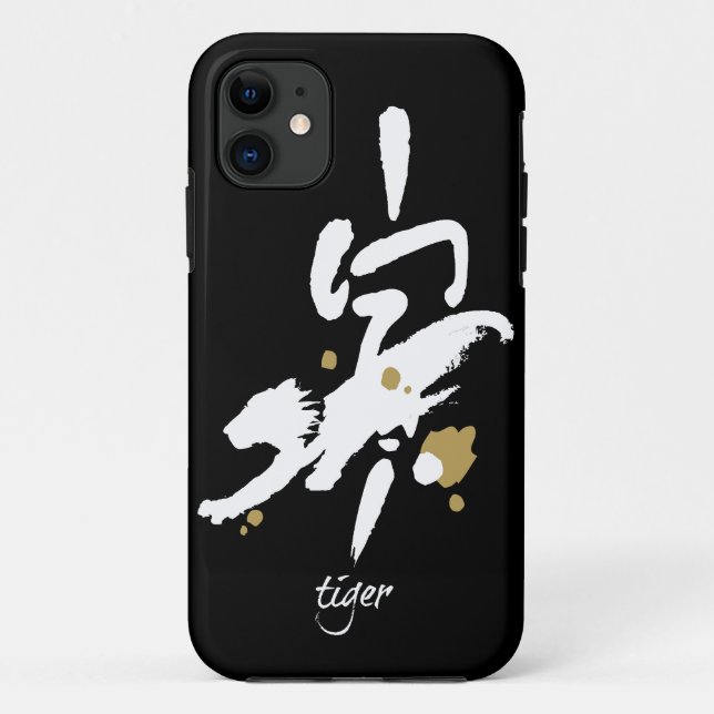 Year of the Tiger - Chinese Zodiac Case-Mate iPhone Case (Back)