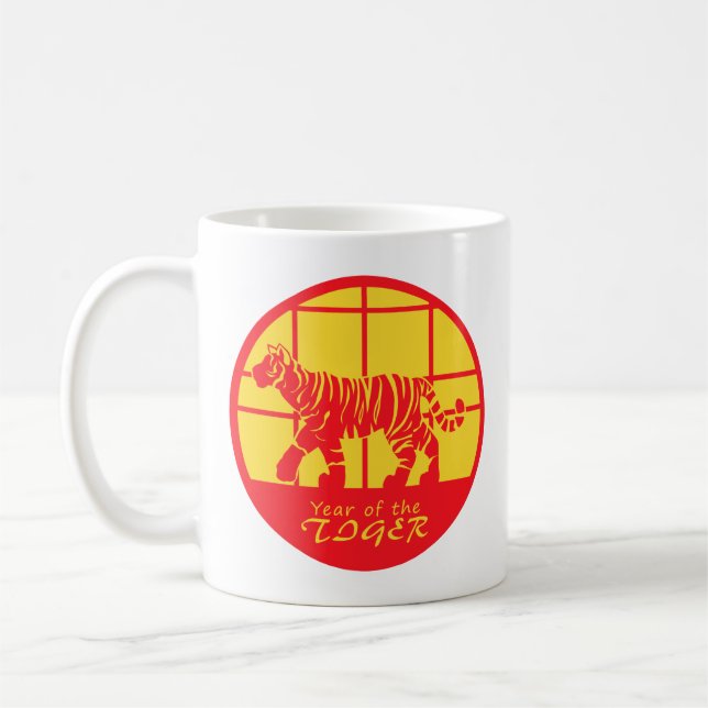 Year of the Tiger  Coffee Mug (Left)