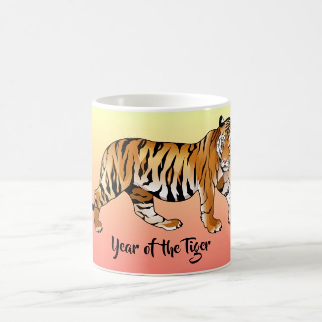 Year of the Tiger Design Mug