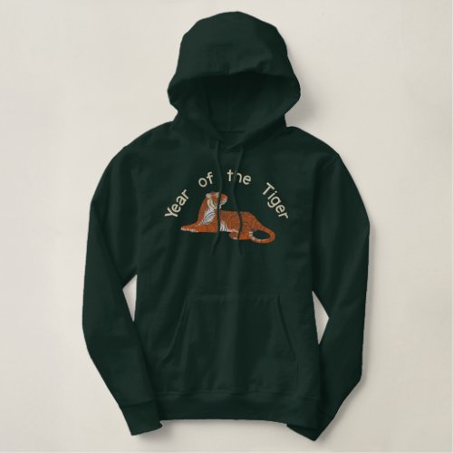 Year of the Tiger Embroidered Hoodie