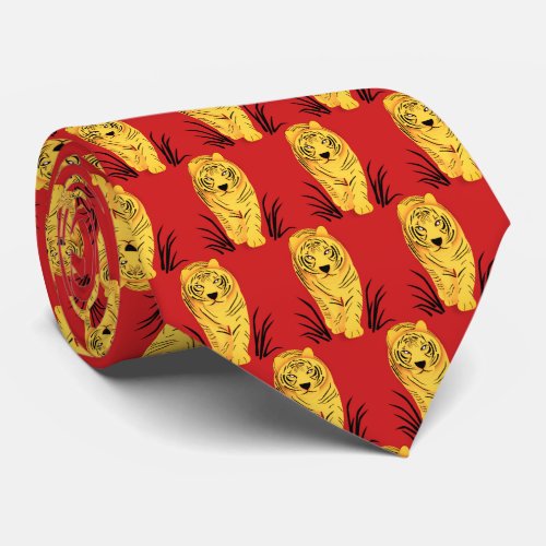 Year of the Tiger Neck Tie