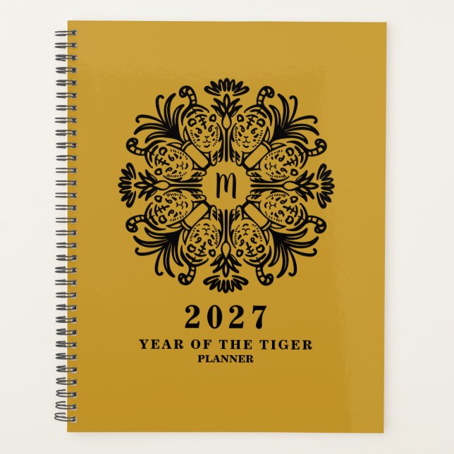 Year of the Tiger Planner 2027 (Front)