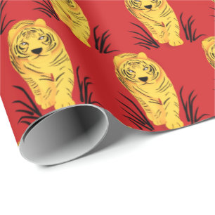 Year of the Tiger Wrapping Paper