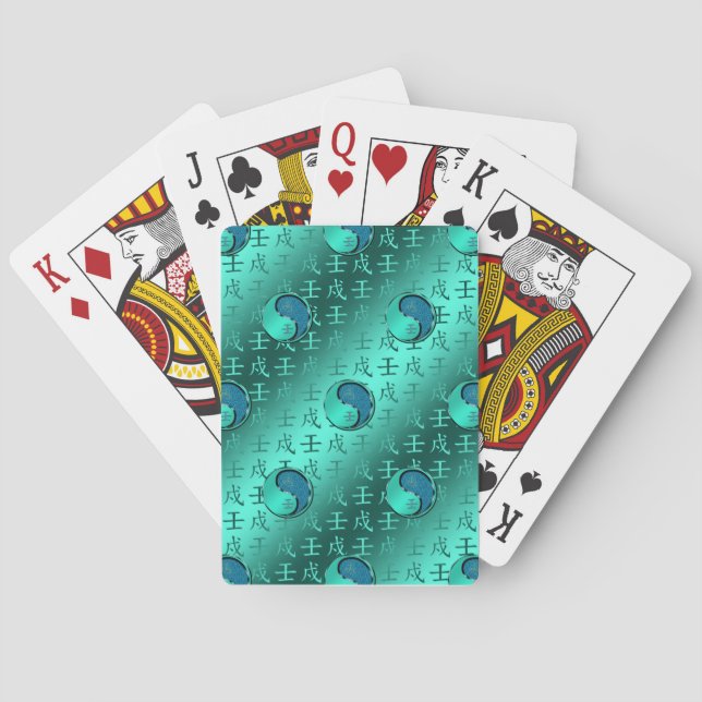 Year of the Water Dog Poker Cards (Back)