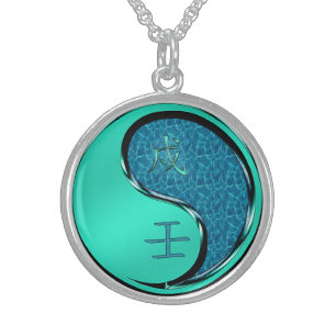 Year of the Water Dog Sterling Silver Necklace