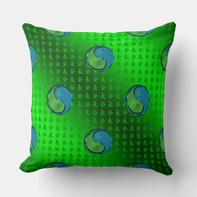 Year of the Water Goat Throw Pillow (Front)