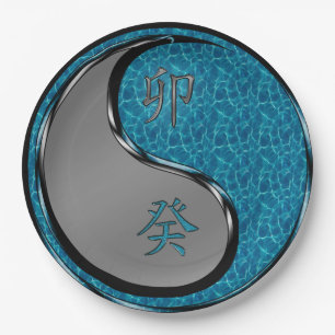 Year of the Water Rabbit Paper Plates