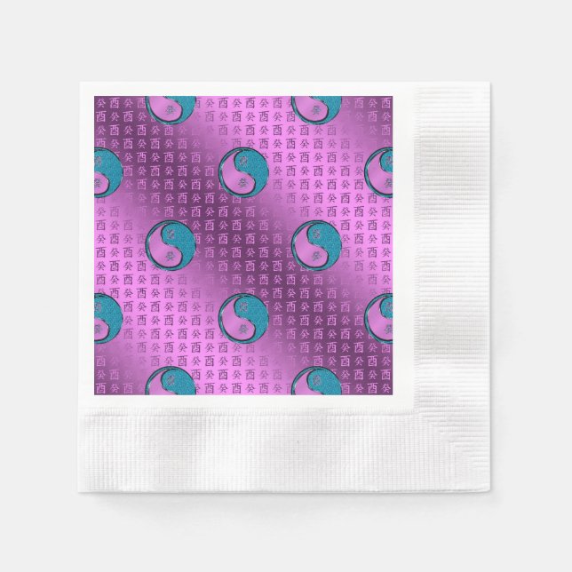 Year of the Water Rooster Napkins (Front)