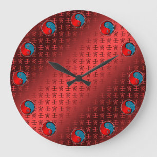 Year of the Water Tiger  Large Clock