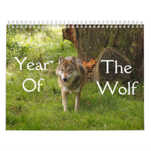 Year of the Wolf Calendar