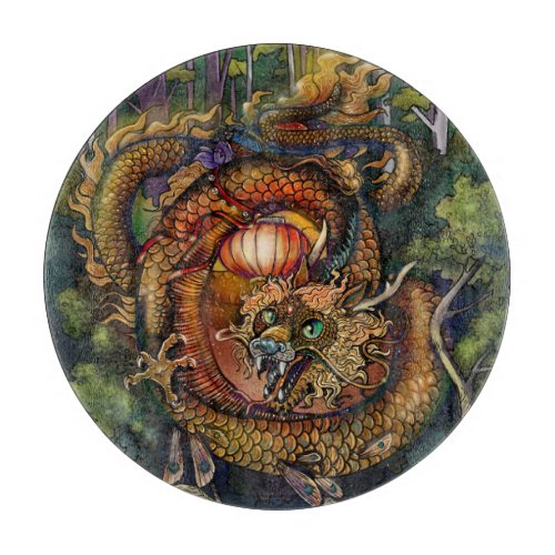 Year of the Wood Dragon 2024 Cutting Board