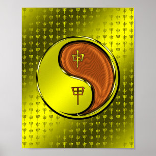 Year of the Wood Monkey Poster