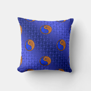 Year of the Wood Ox Throw Pillow