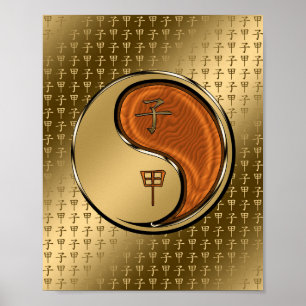 Year of the Wood Rat Poster