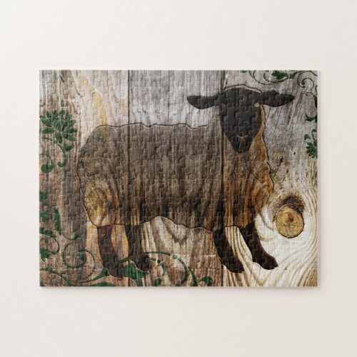 year of the wooden sheep jigsaw puzzle