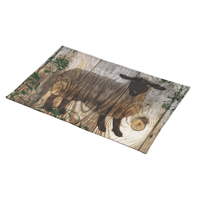 year of the wooden sheep placemat (On Table)