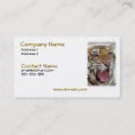 Year of Tiger Business Card
