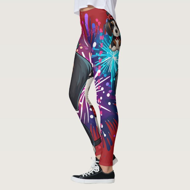 Year of Woofs! Leggings (Left)
