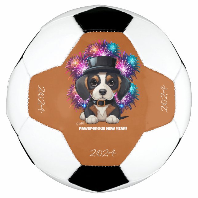 Year of Woofs! Soccer Ball (Front)
