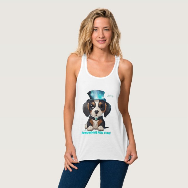 Year of Woofs! Tank Top (Front Full)
