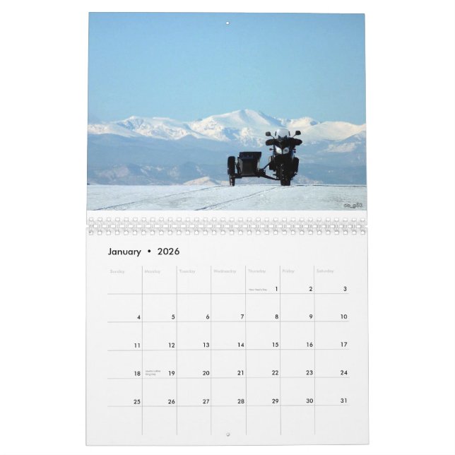 Year Round Riders 2013 Calendar (Jan 2026)