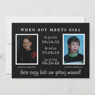 Yearbook Photo   Photo Save the Date Announcement