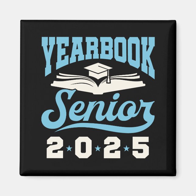 Yearbook Senior Class of 2025 Magnet (Front)
