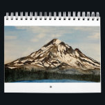 Yearly Calendar with Seasonal Designs<br><div class="desc">This yearly calendar features watercolor landscapes,  flowers,  seasonal designs.</div>