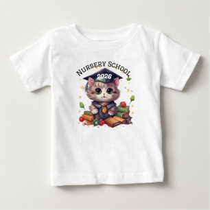 Yearly Nursery School Graduate  Baby T-Shirt