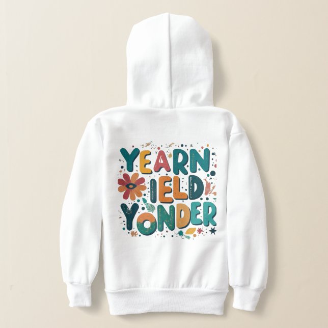 Yearn Yield Yonder KID Hoodie (Laydown Back)
