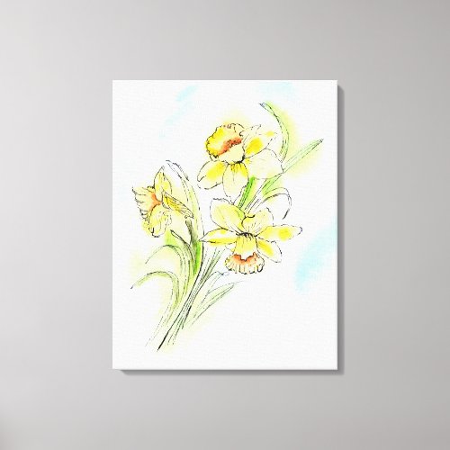 Yearning for Spring Canvas Print