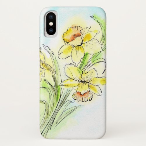 Yearning for Spring iPhone X Case