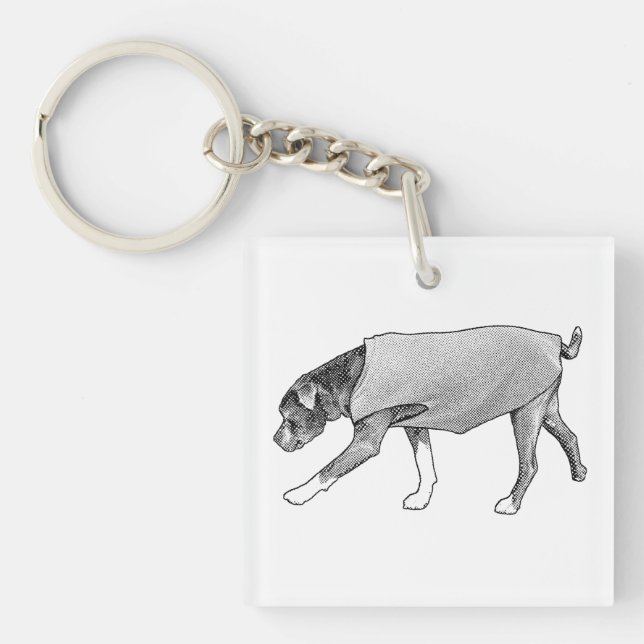 Years Carried Lightly Keychain (Front)
