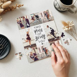 Years Married Anniversary Custom Photo Collage Jigsaw Puzzle<br><div class="desc">Looking for a unique way to honor your years of wedded bliss? Our stunning custom photo collage acrylic puzzle is the perfect keepsake to capture all those cherished memories. Personalize it with your very own photos and make your anniversary gift truly one-of-a-kind. Whether it's two years or 10 years or...</div>