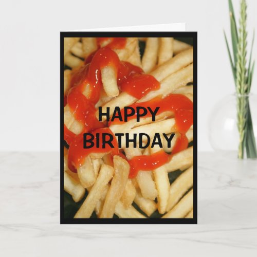 Years Never Seem To Ketchup To You Card