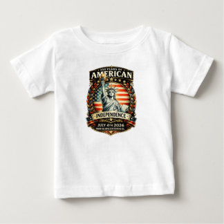 Years of American Independence – July 4th 2026 Baby T-Shirt
