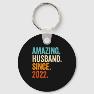 Years Shirt Husband Since 2022 3rd Wedding Keychain