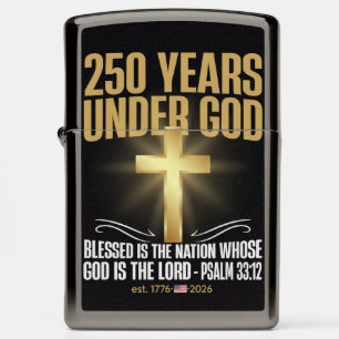 Years Under God 250 Zippo Lighter