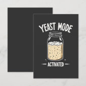 Yeast Mode Activated Baking Cooking Chef  (Front/Back)