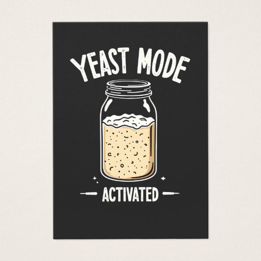 Yeast Mode Activated Baking Cooking Chef (Front)