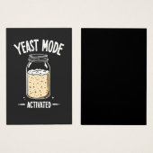 Yeast Mode Activated Baking Cooking Chef (Front & Back)