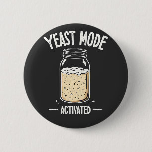 Yeast Mode Activated Baking Cooking Chef  Button