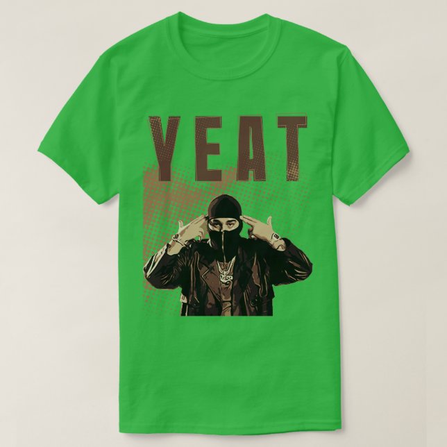 YEAT Hip hop T-Shirt (Design Front)