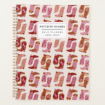 Yee Haw Cowgirl Soft Cover Planner at Zazzle