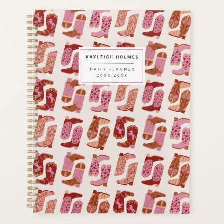 Yee Haw Cowgirl Soft Cover Planner