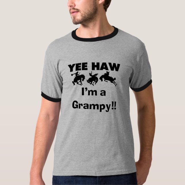 Yee Haw I'm a Grampy T-shirts and Gifts (Front)